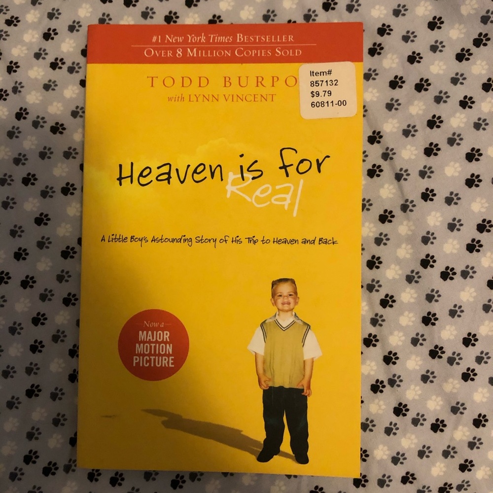 Heaven is for Real- Todd Burpo Book